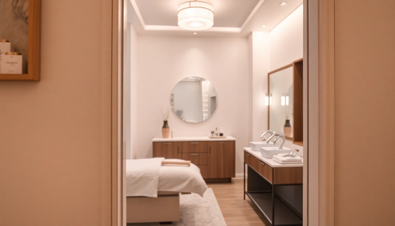 Experience Faltenbehandlung Zürich in a luxurious and tranquil beauty clinic setting.