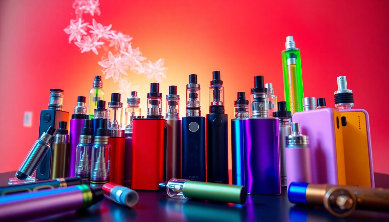 Find dummy vapes near me with a colorful assortment of various flavors and designs on display.