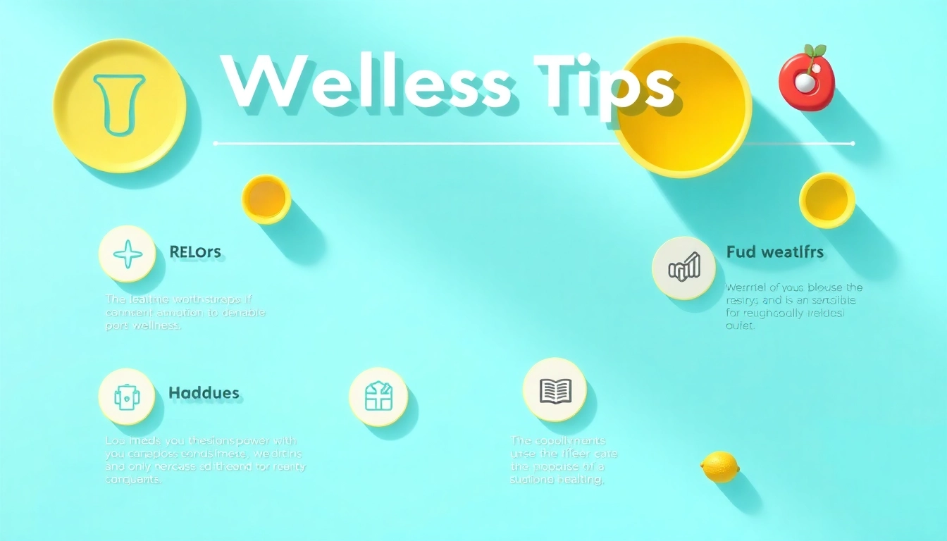 Healthlifeherald.com provides insightful wellness tips through a vibrant infographic illustrating key health concepts.