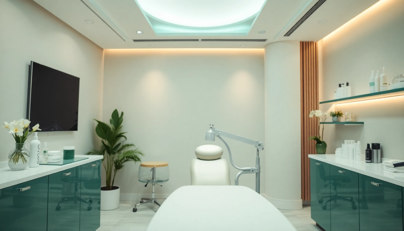 Experience the benefits of Fett-weg Spritze for effective fat reduction in a welcoming clinic environment.