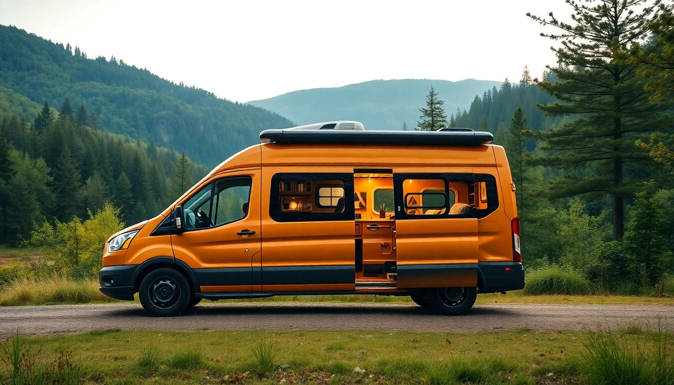 Discover how the perfect campervan blends comfort and style in nature's calm.