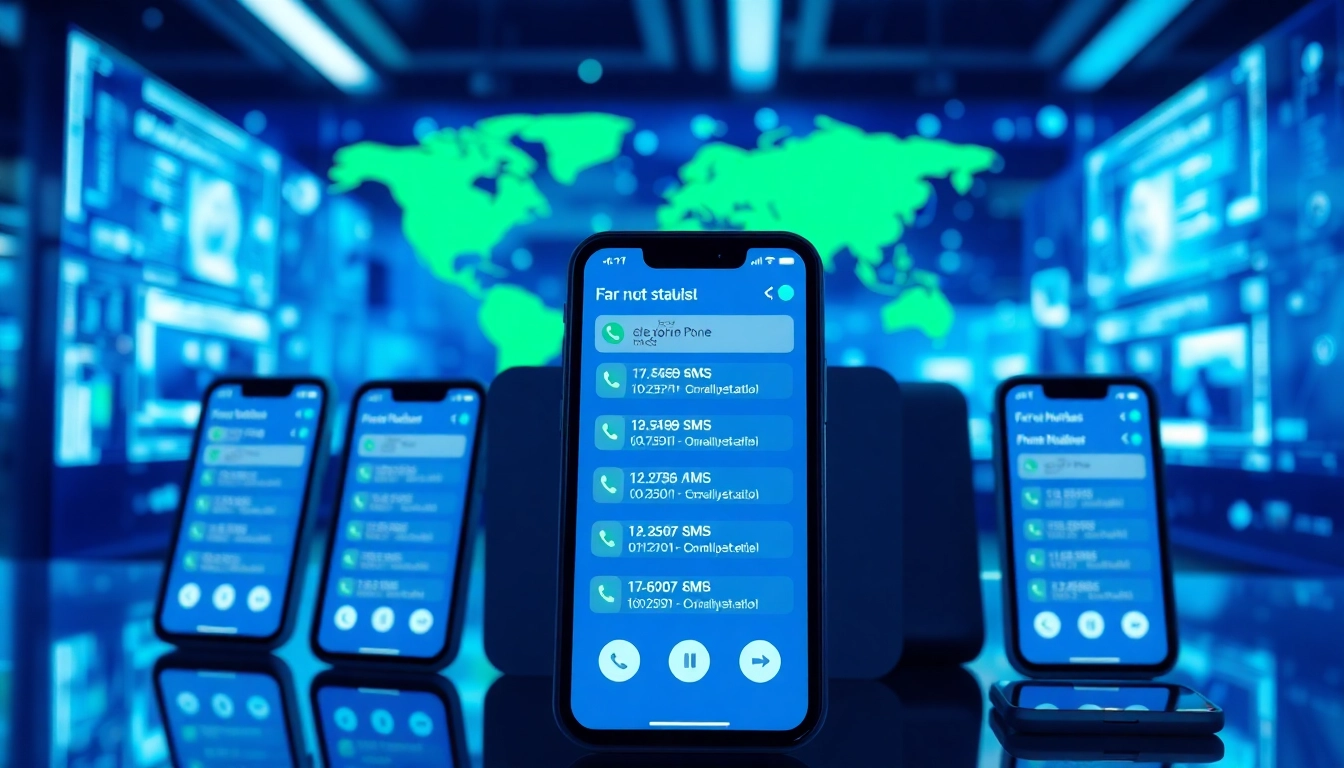 Using the smspva service to receive SMS notifications on various devices, showcasing the modern virtual phone experience.