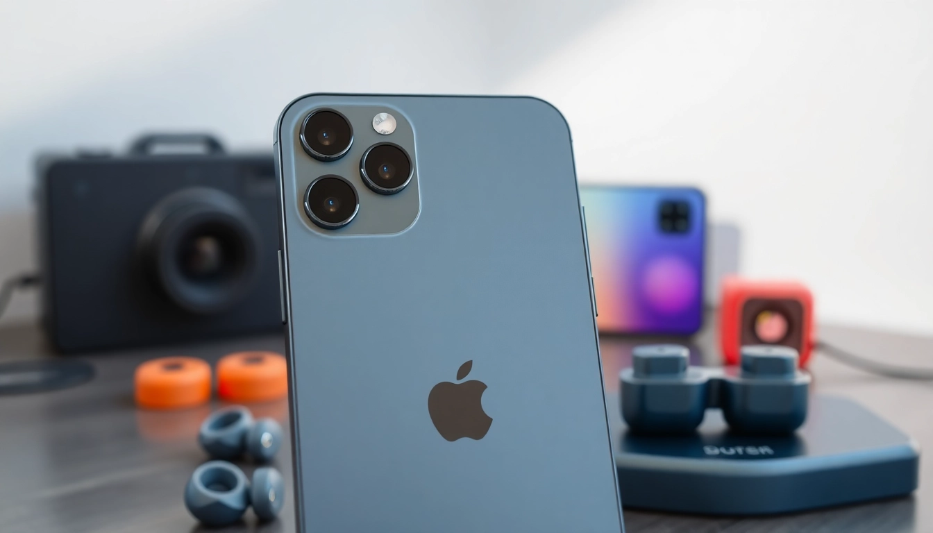 Buy iPhone 16 Pro, a sleek, front-facing image showcasing its design and features.