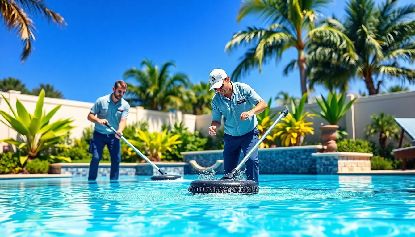 Efficient pool service in Largo providing top-notch cleaning and maintenance for residential pools.