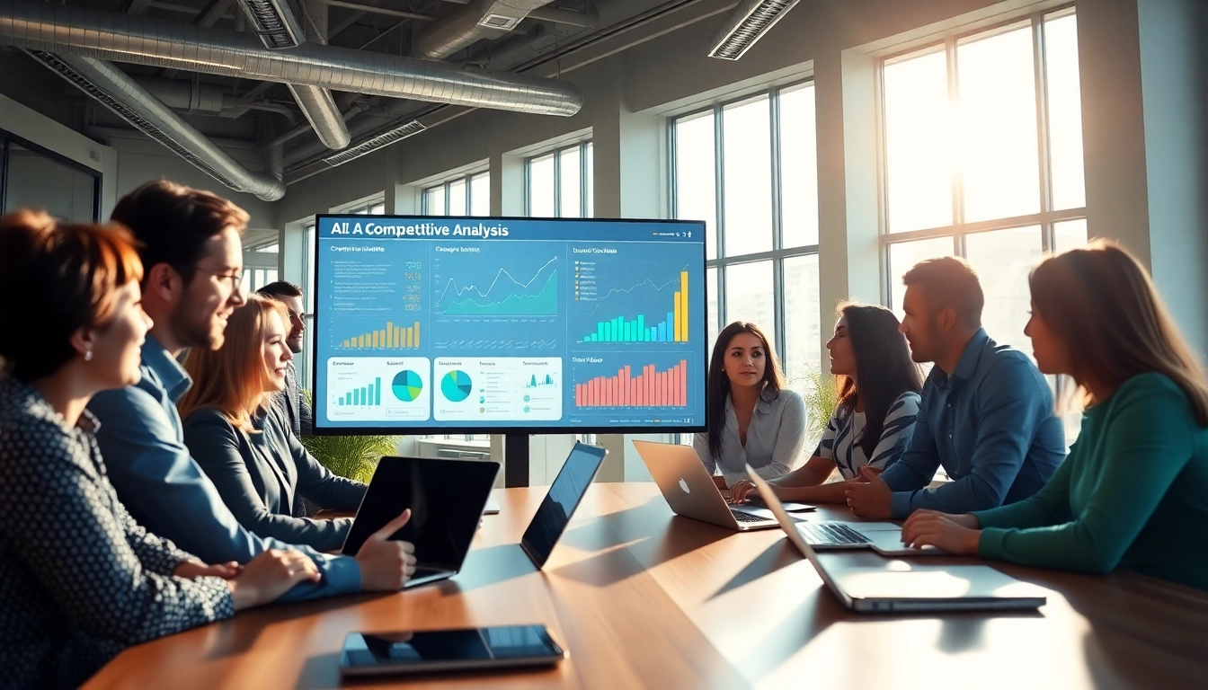 Utilize ai prompts for competitive intelligence in a dynamic brainstorming session.