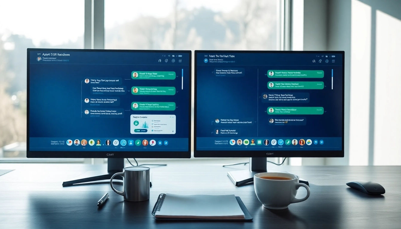 Engaging chatgpt chatbot interface on modern workspace, showcasing interactive design.