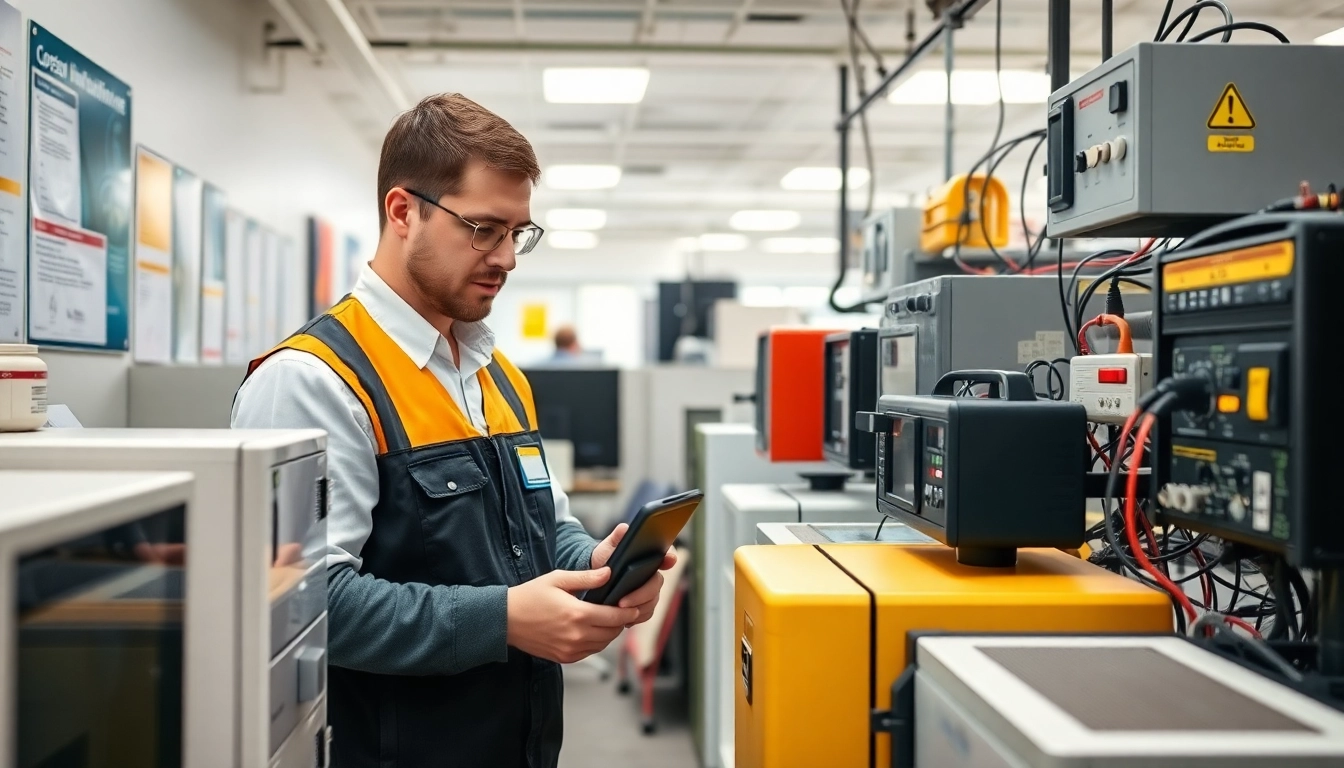 Ensure safety with expert Pat testing Cannock services, showcasing a professional technician at work.