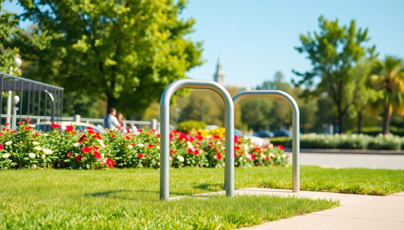 Elegant Design and Functionality of the Modern bike rack