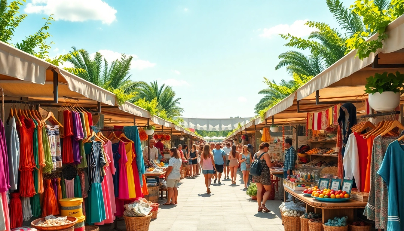Shop the best 30 shopping experiences in a lively outdoor market setting.