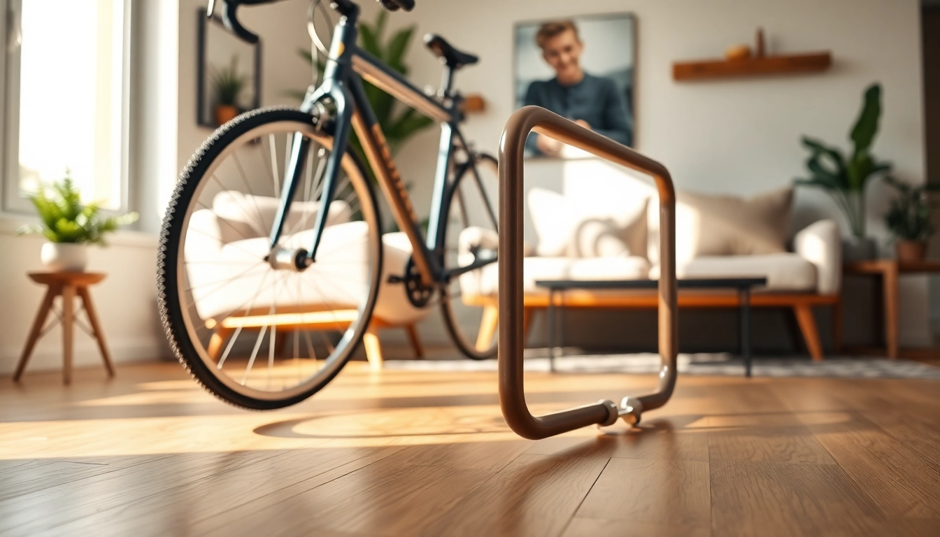 Elevate Your Home with a Stylish Bike Rack for Functional Decor